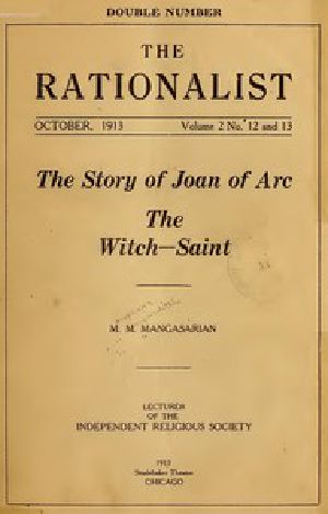 [Gutenberg 45479] • The Story of Joan of Arc the Witch-Saint